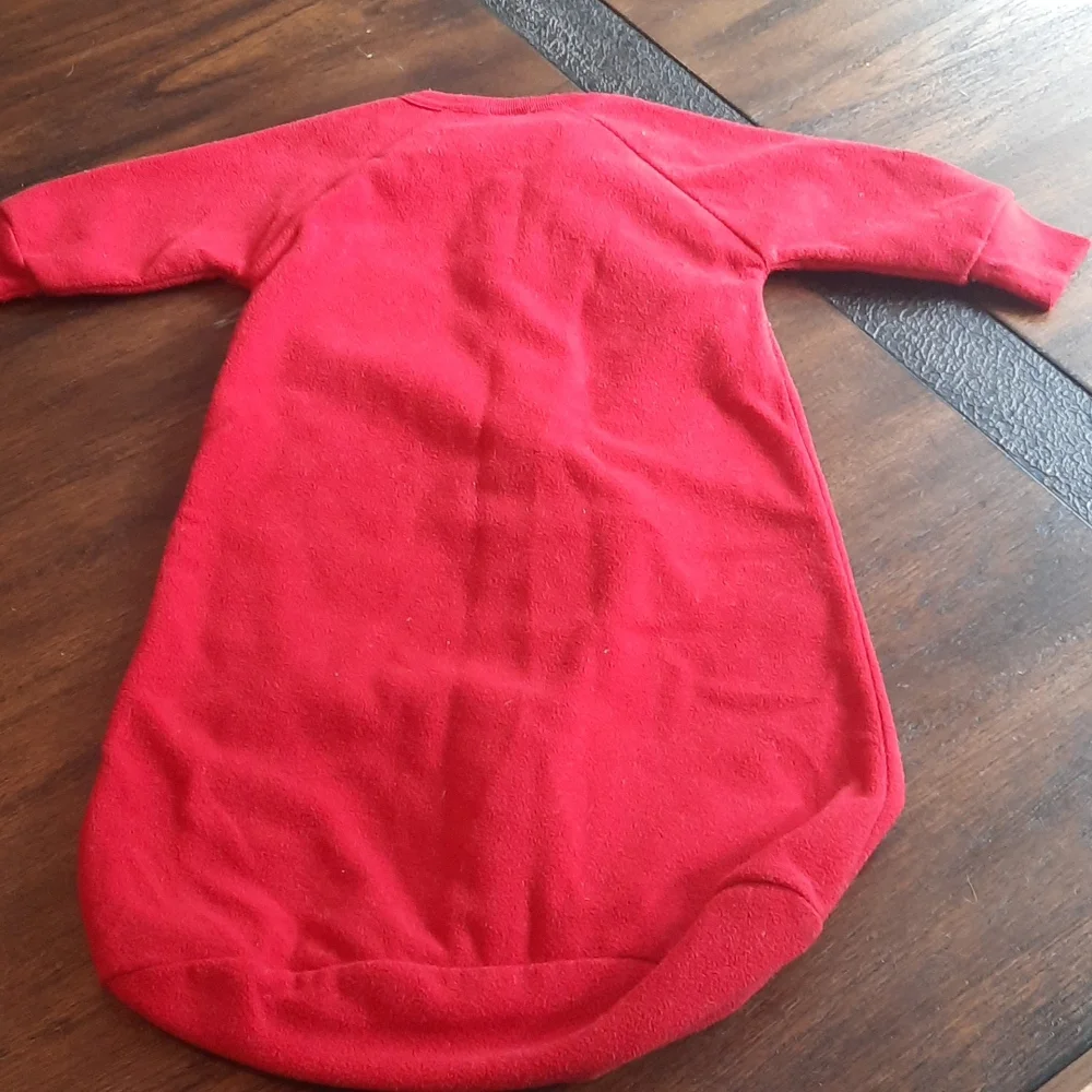 Fleece sleep sack pajamas 0-9months